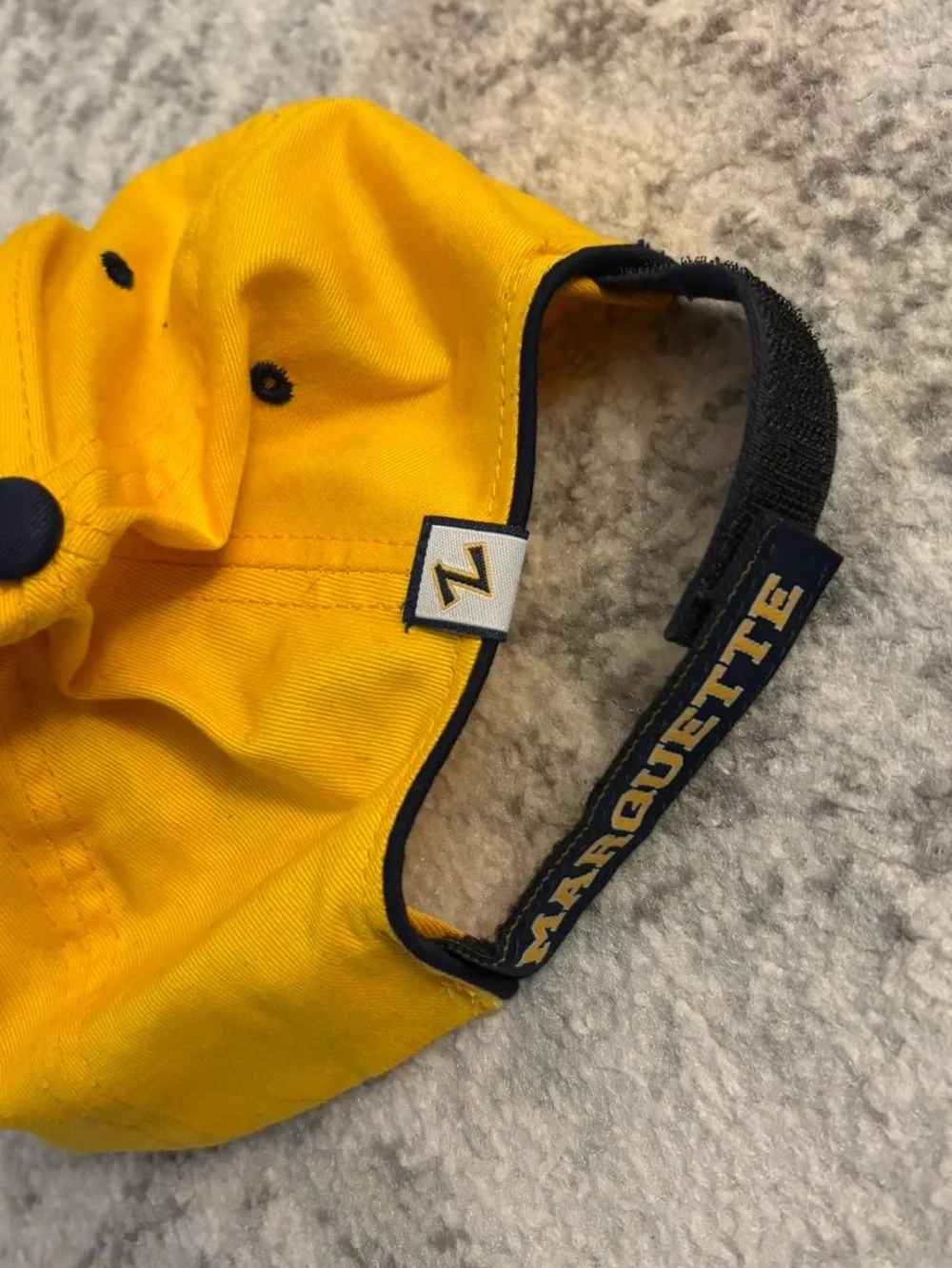 Men’s Zephyr Marquette Golden Eagles Yellow Hat